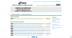 Desktop Screenshot of iscejobs.com.ar