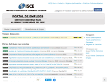 Tablet Screenshot of iscejobs.com.ar